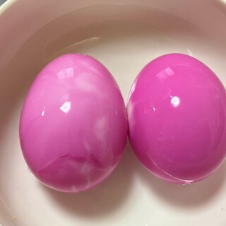 カラフルおつまみ卵〜ピンク〜
